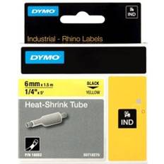 Dymo Labeling Tapes Dymo Rhino Label Black on Yellow