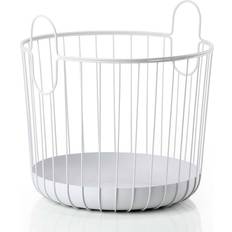 Gris Paniers de douche Zone Denmark Inu Panier De Rangement Ø 40,6 x H 41,1 cm Soft Grey