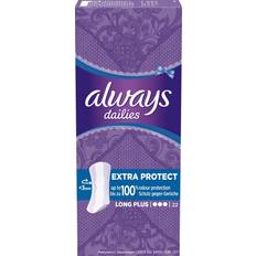 Always long plus Always Dailies Extra Protect Long Plus 22-pack