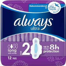 Always long plus Always Ultra Long Plus Size 2 12-pack