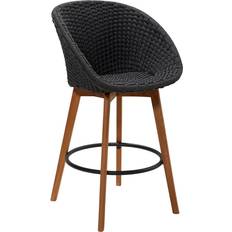 Teak Outdoor Bar Stools Cane-Line Peacock