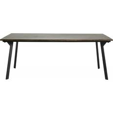 Iron Dining Tables Nordal Chestnut Dining Table 90x200cm