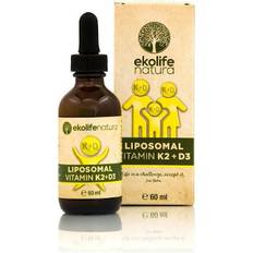 Ekolife Liposomal K2 + D3 Apricot 60ml