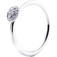 Efva Attling Love Bead Ring - White Gold/Diamonds