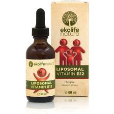 Salute intestinale Ekolife Liposomal Vitamin B12 Vanilla and Apricot 60ml