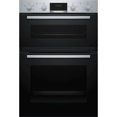 Built in double electric oven black Bosch MHA133BR0B Stainless Steel, Black