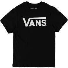 Negro Camisetas Vans Camiseta Classic De Niño - Black/White