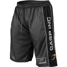 Gasp Shorts Gasp No1 Mesh Shorts Korte Broek - Black/Oranje/Zwart