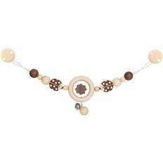 Pram Chain Ladybird with Clips