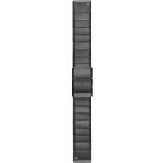 Garmin Cinturini per smartwatch Garmin QuickFit 22mm DLC Coated Vented Titanium Watch Band