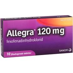 Allegra Allegra 120mg 10 st Tablett