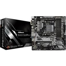 B450 - Micro-ATX - Socket AM4 Cartes Mères Asrock B450M PRO4 Carte-mère 8 canaux