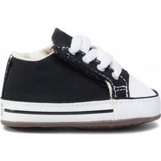 Tekstiili Ensimmäiset Askeleet Converse Kids Chuck Taylor Cribster Mid - Black