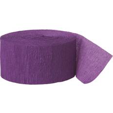 Purple Silk & Crepe Papers Unique Party Crepe Paper Purple 24m