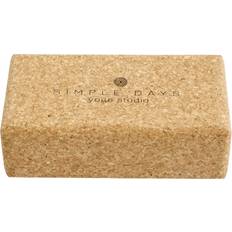 Kork - Yogablock Yogautrustning Simple Days Yoga Cork Block