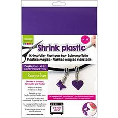 Shrink Wrap Vaessen Shrink Plastic A4 Purple 4 sheets