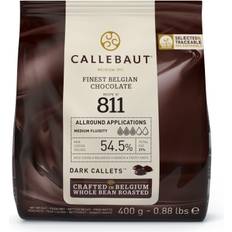 Callebaut Chocolates Callebaut Callets de Chocolate Negro 400g - Fusión Cremosa Repostería 400g