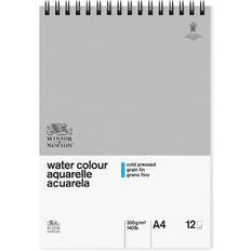 Winsor & Newton A4 Papir Winsor & Newton Classic Water Colour Spiral Cold Press A4 300g 12 sheets