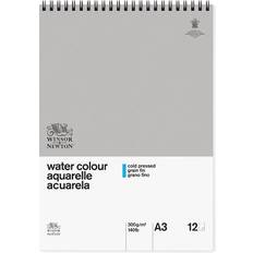 A3 Watercolour Paper Winsor & Newton Classic Water Colour Spiral Cold Press A3 300g 12 sheets