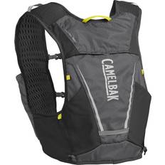 Dame - Indvendig lomme - Understøtter væskesystem Løberygsække Camelbak Women's Ultra Pro Vest - Graphite/Sulfur Spring