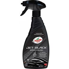 Car Waxes Turtle Wax Hybrid Jet Black Spray Polish 0.5L