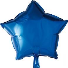 Nytår Tekst- & Temaballoner Hisab Joker Foil Ballon Star Blue