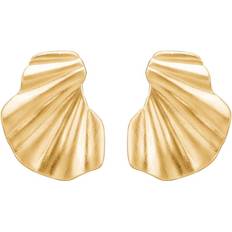 ENAMEL Copenhagen Wave Earrings - Gold