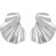 Wave Earrings - Silver