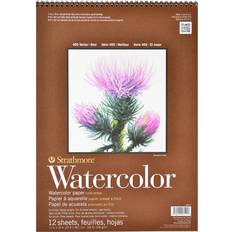 Strathmore 400 Series Water Colour Paper Cold Press Wire Bound 11x15" 300g 12 sheets