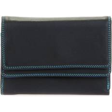 Double Flap Wallet - Black Pace