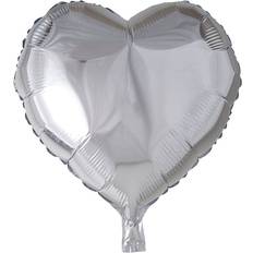 Hisab Joker Foil Ballon Heart Silver