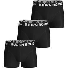 Svarte Boksershorts Björn Borg Core Boxer 3-pack - Black Beauty (9999-1230-90651)