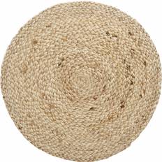 Rund matta jute Nordal Jute Beige 35cm