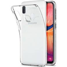 Samsung Galaxy A20e Mobilskal Spigen Liquid Crystal Cover for Galaxy A20e