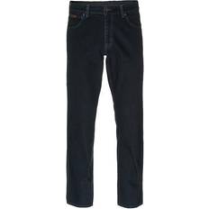 Wrangler Herre - L32 Jeans Wrangler Texas Low Stretch Jeans - Blue/Black