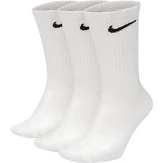 Kyllä - Valkoinen Vaatteet Nike Everyday Lightweight Training Crew Socks - White