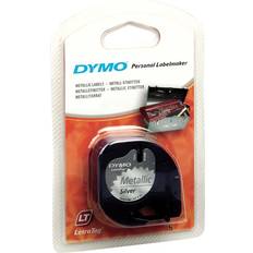 Plata Materiales de oficina Dymo LetraTag Black on Silver