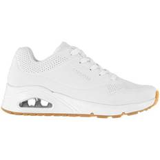 Skechers Textile Trainers Skechers UNO Stand On Air W - White