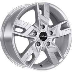 Ronal R64 Silver 7x17 5/160 ET53 CB65.1