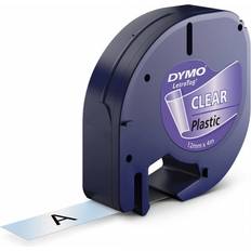 Cintas de etiquetar Dymo LetraTag Black on Clear