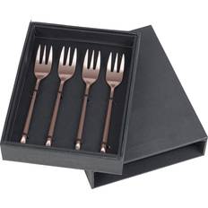 Cuivre Fourchettes à Gâteau Broste Copenhagen Hune Titanium Espresso Fourchette à Gâteau 15cm 4pcs