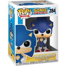 Sonic funko pop Funko Pop! Games Sonic the Hedgehog Sonic with Emerald