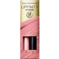 Brillos de labios Max Factor Lipfinity Lip Colour barra de labios de larga duración con bálsamo tono 010 Whisper 4,2 g