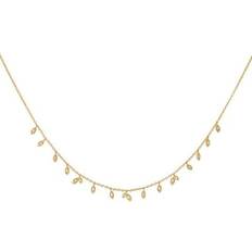 Bybiehl jungle vine ByBiehl Jungle Vine Sparkle Necklace - Gold