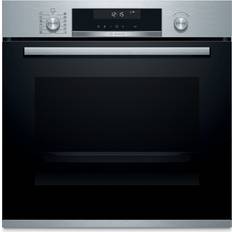 Bosch Single - Telescopic Rails Ovens Bosch HBG5585S6B White, Stainless Steel