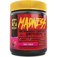 Pre-Workouts Mutant Madness Fruit Punch 275g