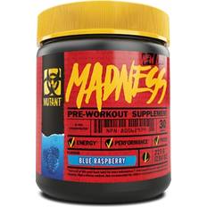 Blauwe framboos Pre-Workouts Mutant Madness Blue Raspberry 275g