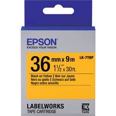 Office Supplies Epson Labelworks Black on Yellow