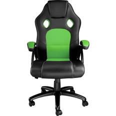 tectake Tyson Gaming Chair - Black/Green