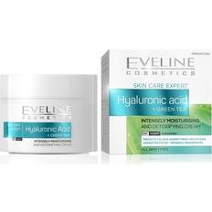 Eveline Cosmetics Facial Skincare Eveline Cosmetics Skin Care Expert Hyaluronic Acid+Green Tea Intensely Moisturizing Day & Night Cream 1.7fl oz